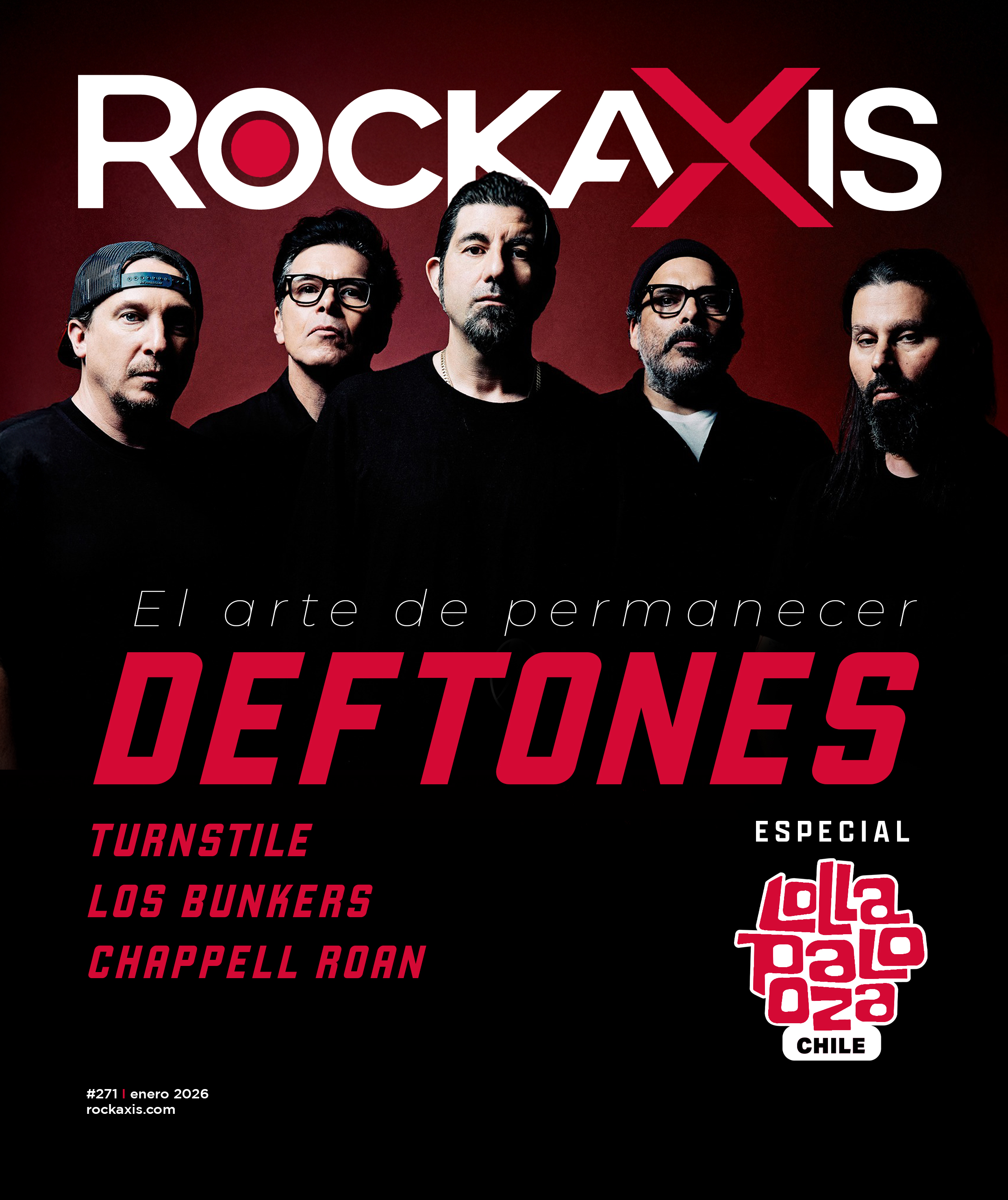 Revista #Rockaxis271: Especial Lollapalooza Chile 2026
